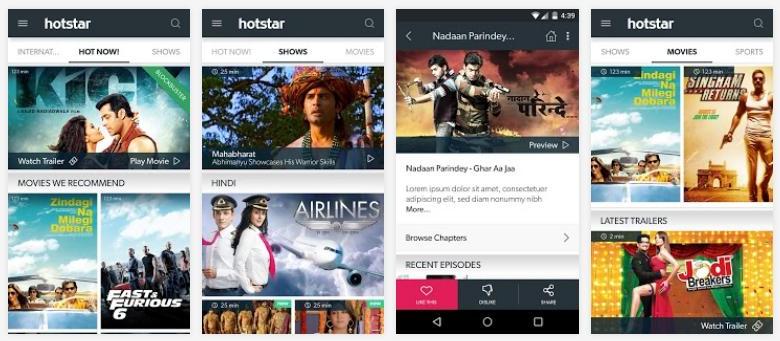 hotstar live TV